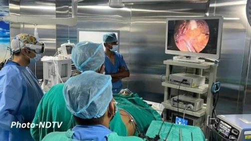 Revolutionary milestone, First-ever line surgery performed using Apple Vision Pro 